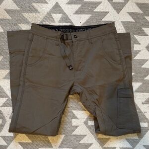 Prana Men's Taupe Cargo Pants